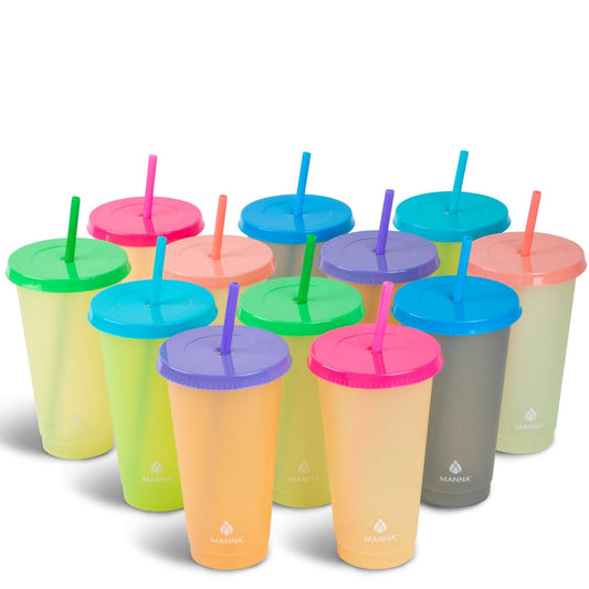 24-Piece Funky Color-Changing Cup Set N5