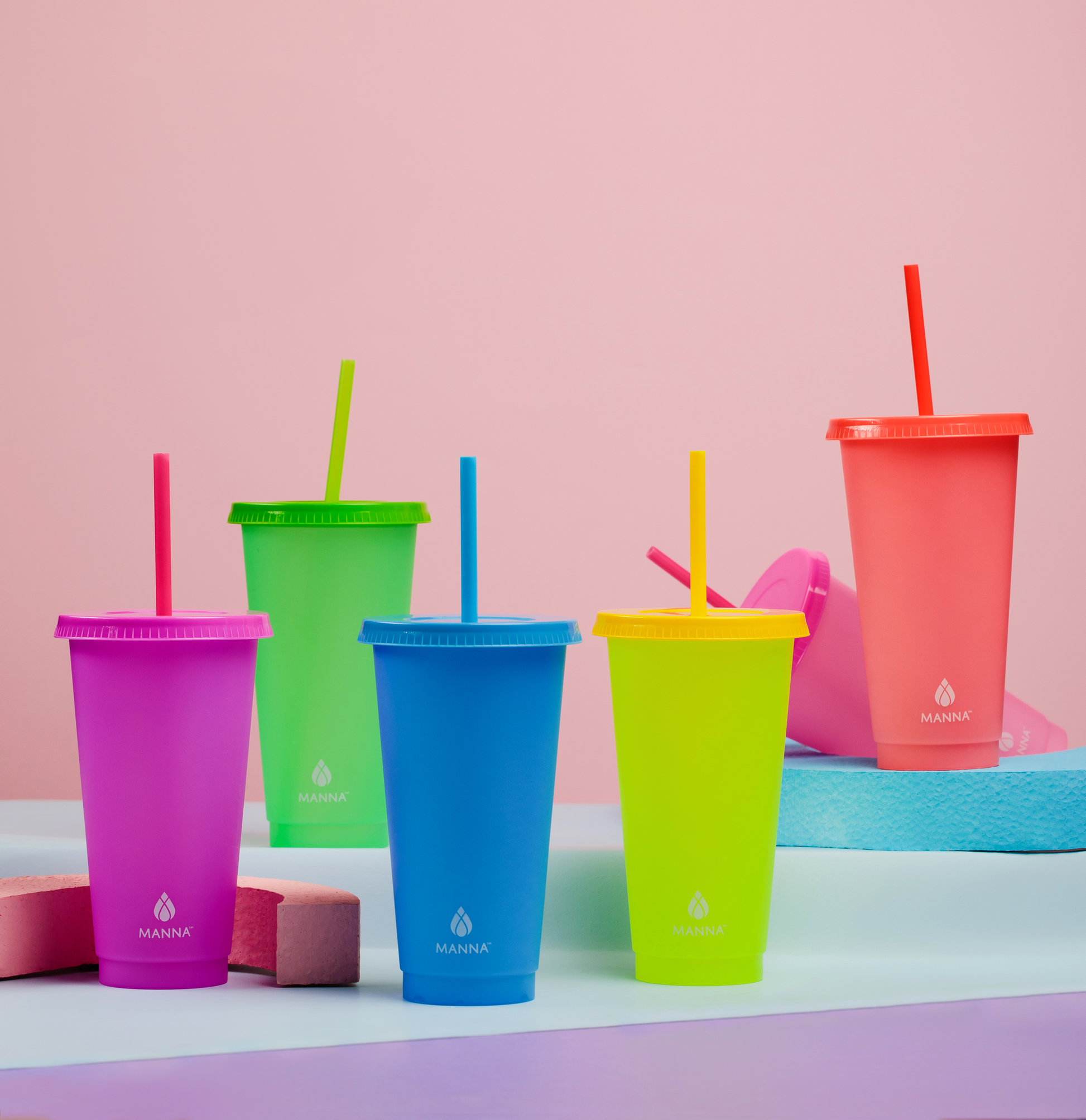 24-Piece Original Color- Changing Cup Set V5
