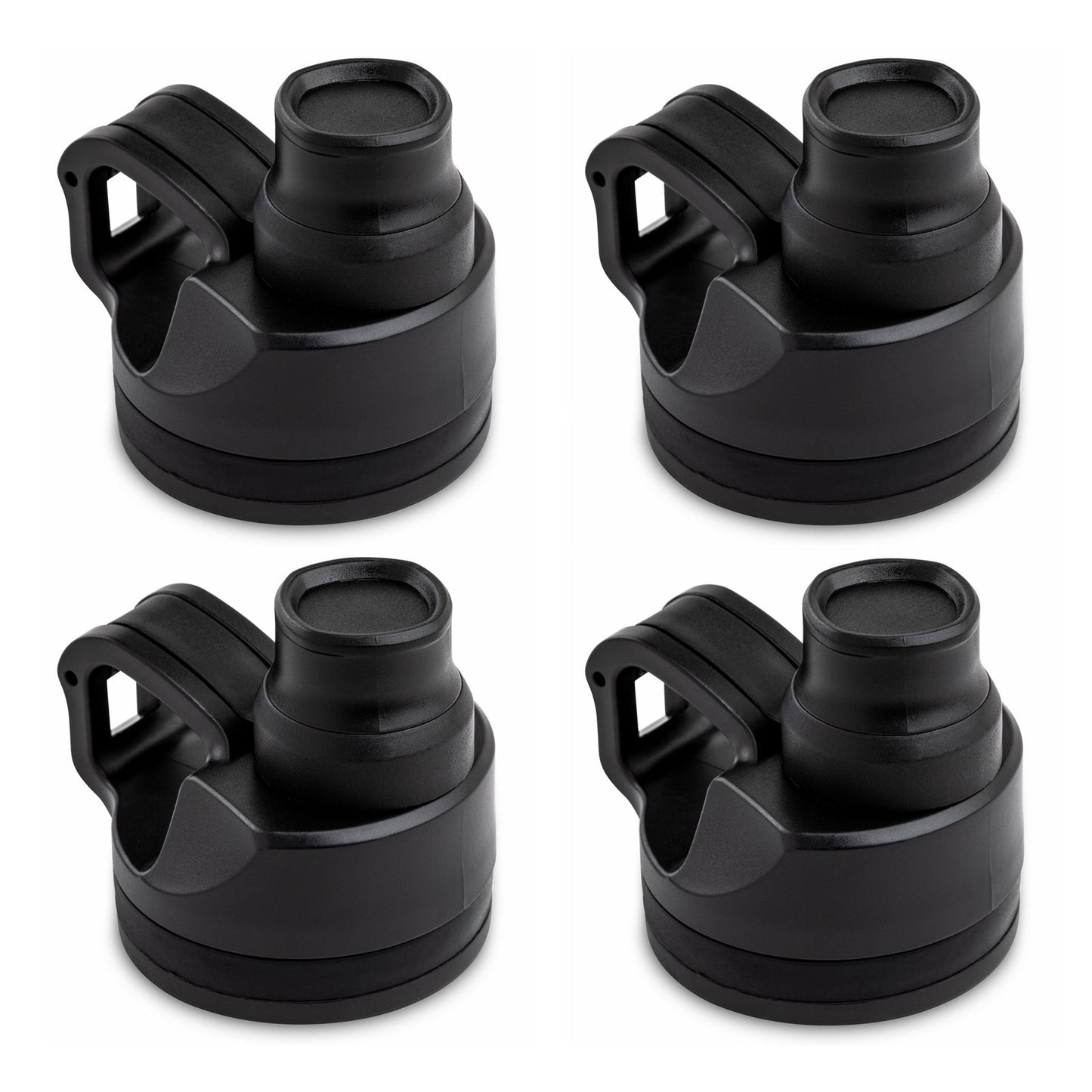 4-Piece Replacement Lid Set for Jumbo Outdoor Bottle Collection E9