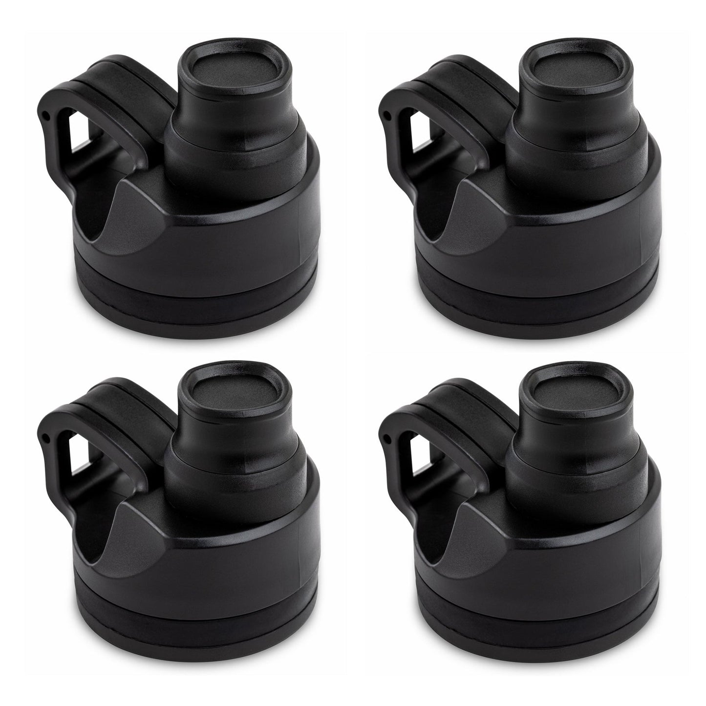 4-Piece Replacement Lid Set for Jumbo Outdoor Bottle Collection E9