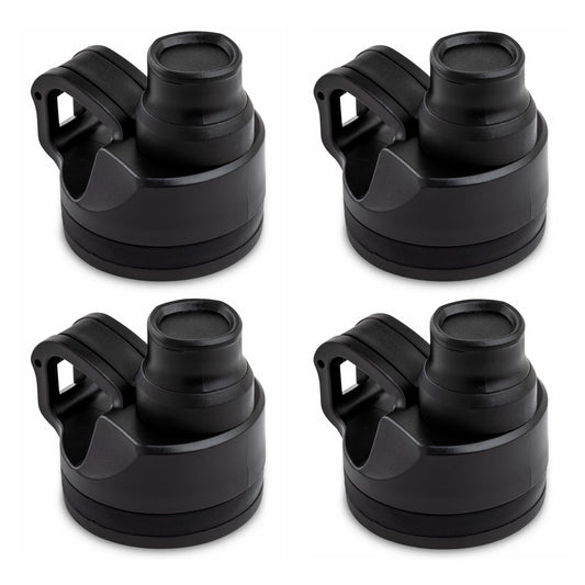 4-Piece Replacement Lid Set for Jumbo Outdoor Bottle Collection E9