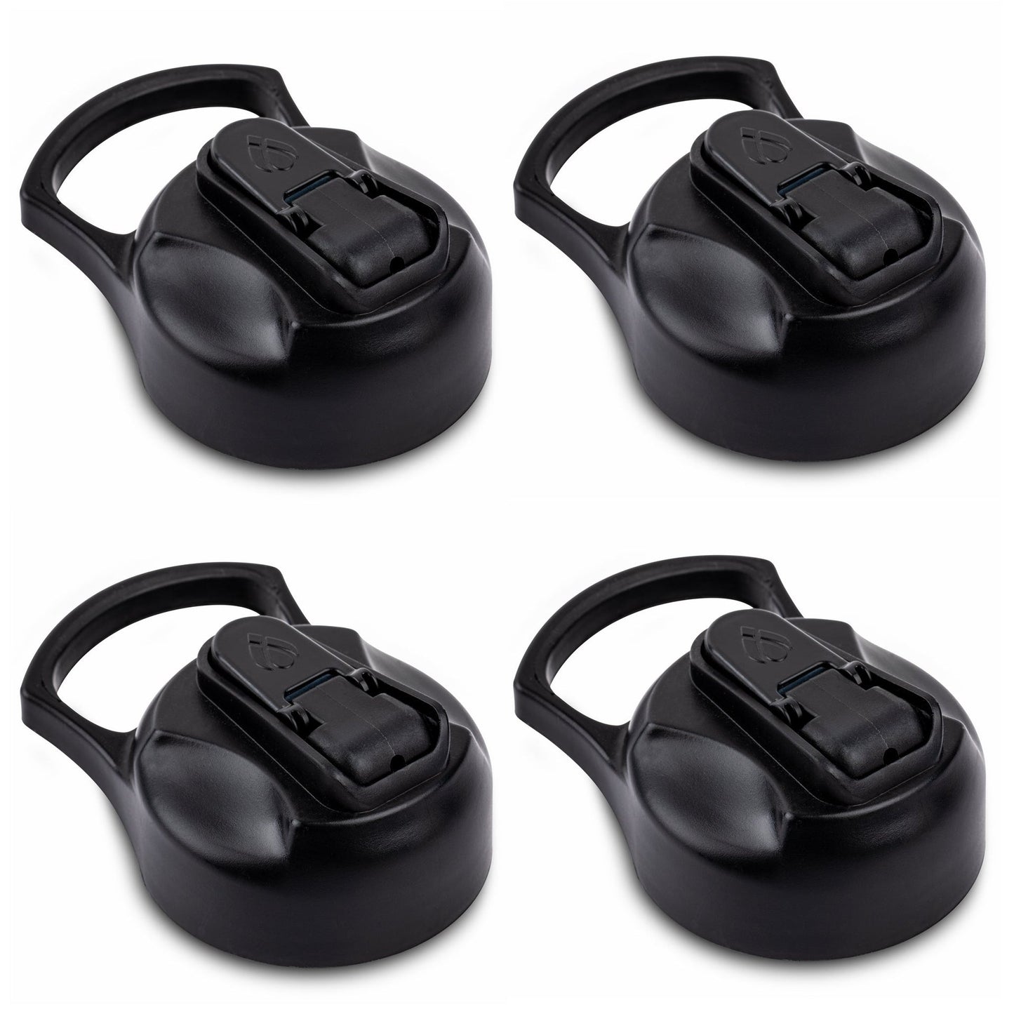 4-Piece Replacement Flip-Up Spout Lid Set for Ranger and Convoy Collections D5