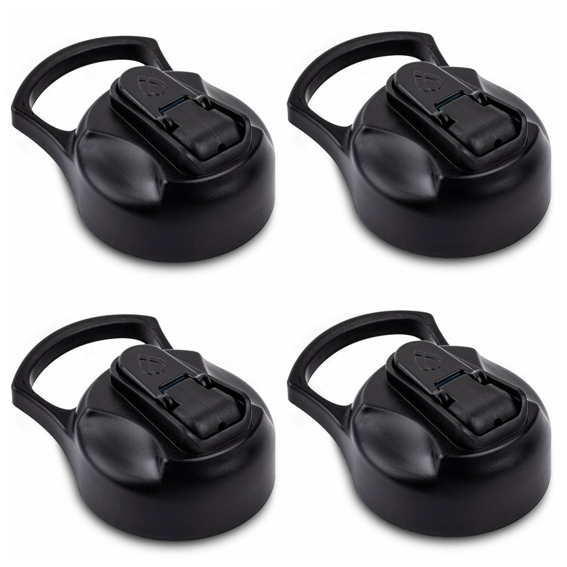 4-Piece Replacement Flip-Up Spout Lid Set for Ranger and Convoy Collections D5