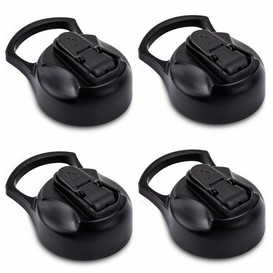 4-Piece Replacement Flip-Up Spout Lid Set for Ranger and Convoy Collections D5