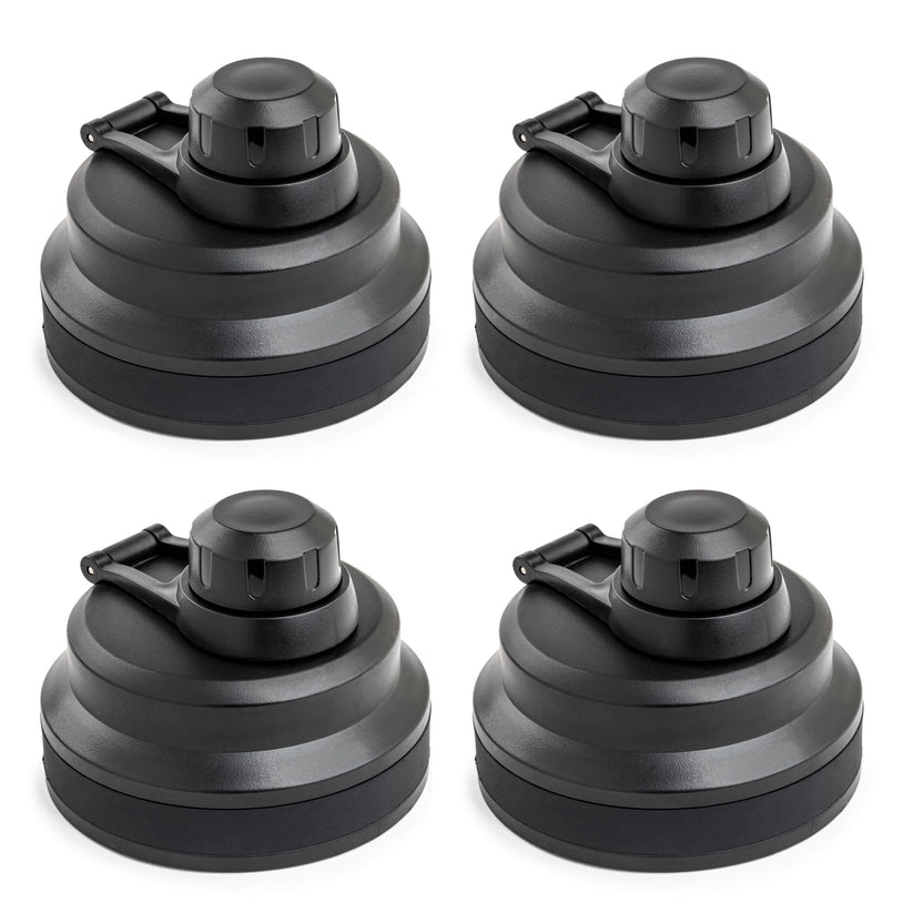 4-Piece Replacement Lid Set for Titan Bottle Collection H4
