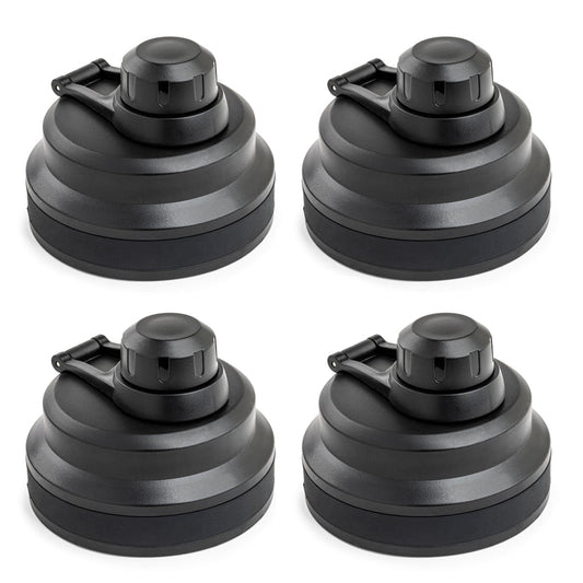 4-Piece Replacement Lid Set for Titan Bottle Collection X0