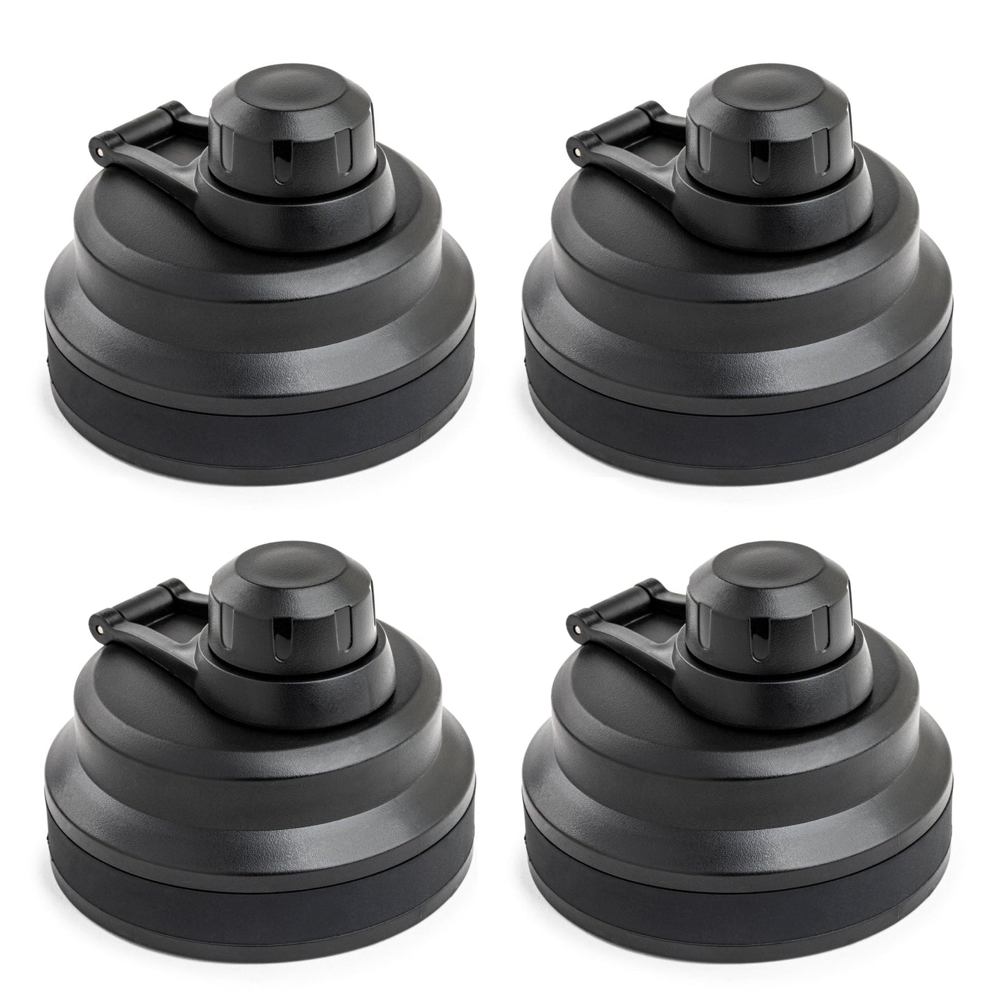 4-Piece Replacement Lid Set for Titan Bottle Collection H4