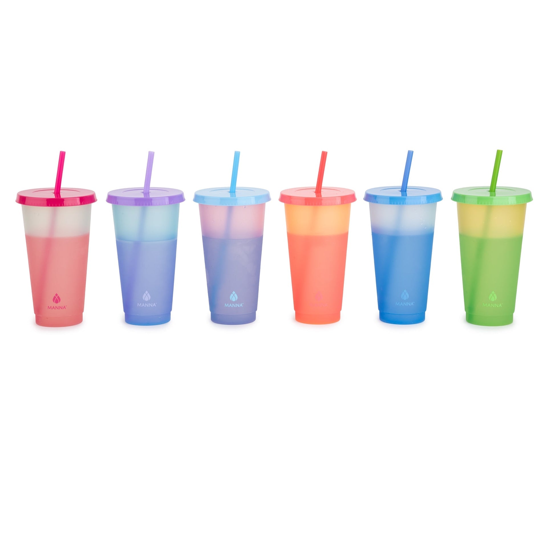 24-Piece Summer Color-Changing Cup Set I9