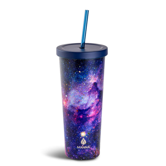 24 oz Purple Galaxy Chilly Tumbler F2